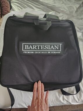 Bartesian Insulated Black Travel Backpack